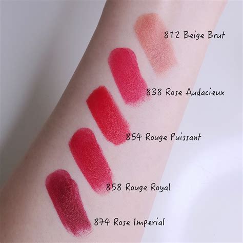 chanel rouge allure secrete swatch|temptalia Chanel Rouge lipstick.